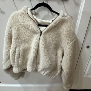 Sherpa Hoodie Size S